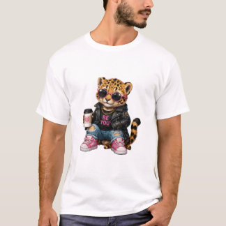 Camiseta Tigre elegante lindo