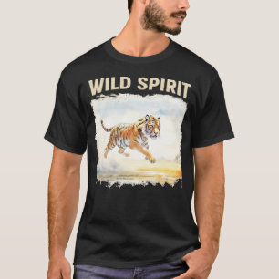 Camiseta Tigre en Acción - Espíritu Salvaje