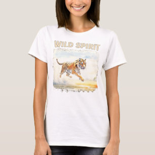Camiseta Tigre en Acción - Espíritu Salvaje