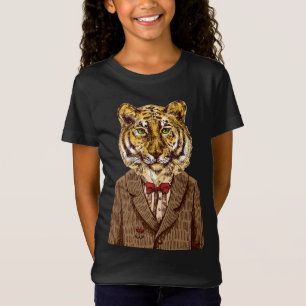 Camiseta Tigre en desgaste de la tarde