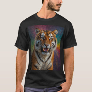 Camiseta Tigre en retrato