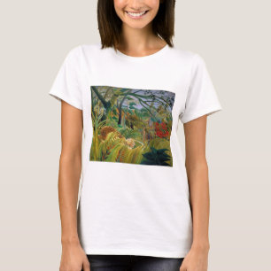 Camiseta Tigre en tormenta tropical, Rousseau