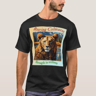 Camiseta tigre en un chico de humor fresco