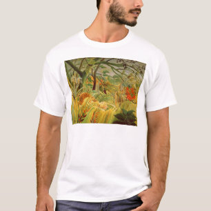 Camiseta Tigre en una tormenta tropical 1891
