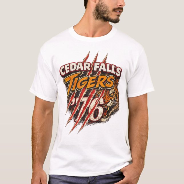 Camiseta Tigre Enojado (Anverso)