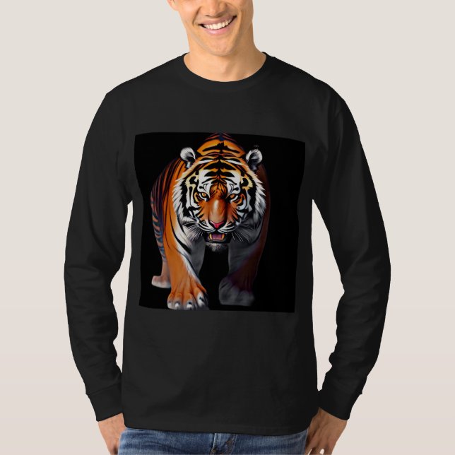 Camiseta Tigre enojado (Anverso)