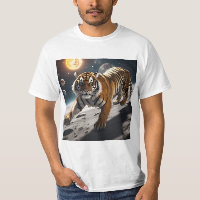 Camiseta Tigre espacial (Anverso)