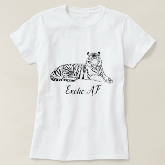 Camiseta Tigre "exótico AF"
