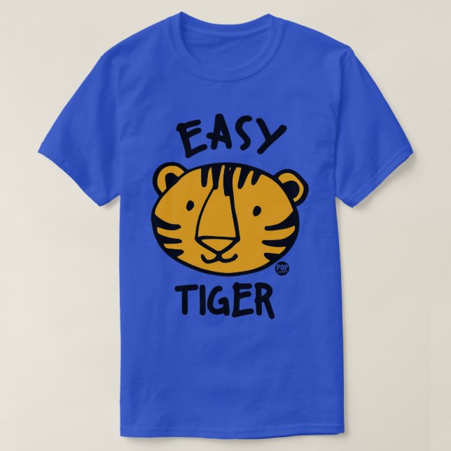 CAMISETA TIGRE FÁCIL (Diseño del anverso)