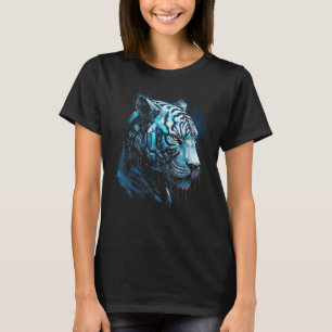 Camiseta Tigre Fantasía Arte Robot Animal Motif Tiger 7