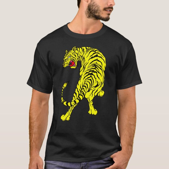 Camiseta Tigre feroz (Anverso)