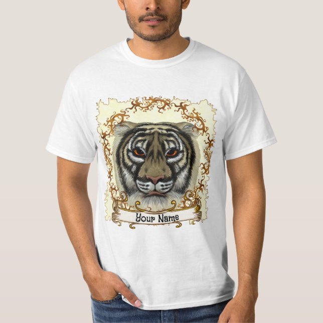 Camiseta Tigre Feroz (Anverso)