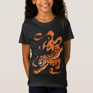 Camiseta Tigre Fiero: Diseño Audaz Asiático