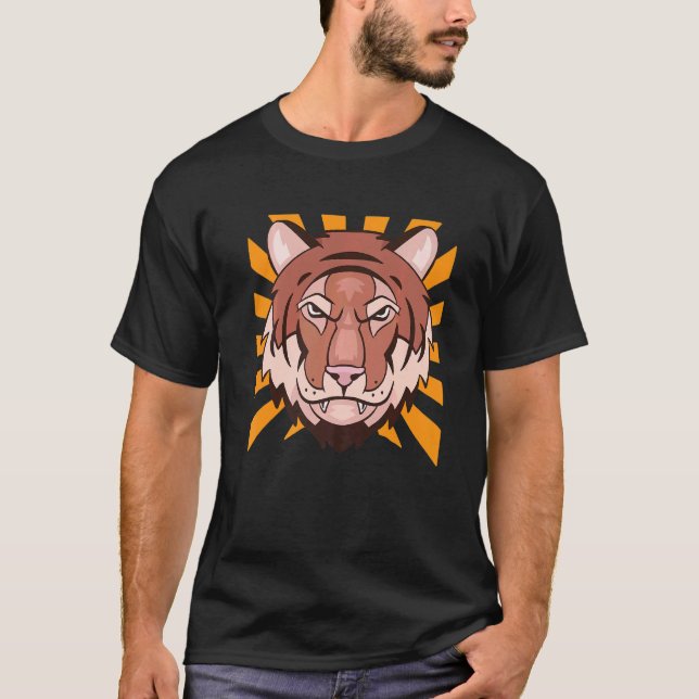 Camiseta Tigre furioso (Anverso)