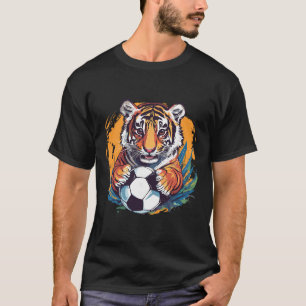 Camiseta Tigre Fútbol Byll Fiero Animal de la Jungla