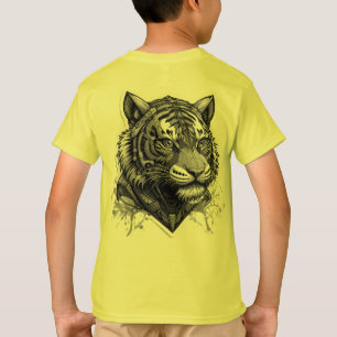 Camiseta Tigre futurista