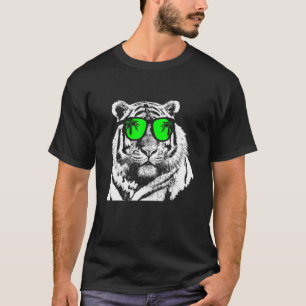 Camiseta Tigre gafas de sol Música Uralub Tigre amor Animal