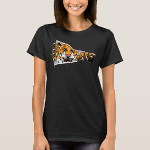 Camiseta Tigre Gato Salvaje Motivo Depredador Zodiaco Chino