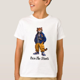 Camiseta Tigre Genial en Arte de Ropa Urbana - Estilo Tigre