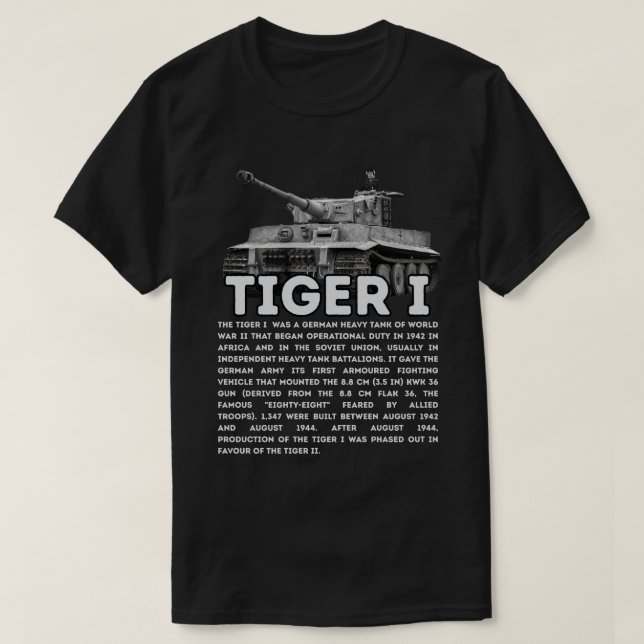 Camiseta Tigre I (Diseño del anverso)