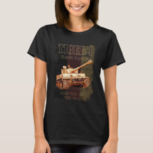 Camiseta Tigre I de tanque pesado alemán de la Segunda Guer