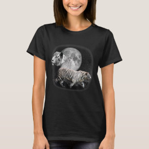 Camiseta Tigre Ilustracion Moon Tiger 1