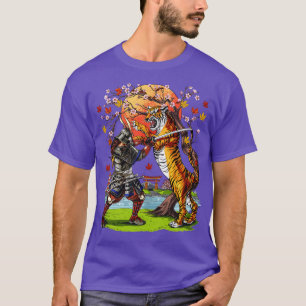Camiseta Tigre japonés: Guerrero de Samurai