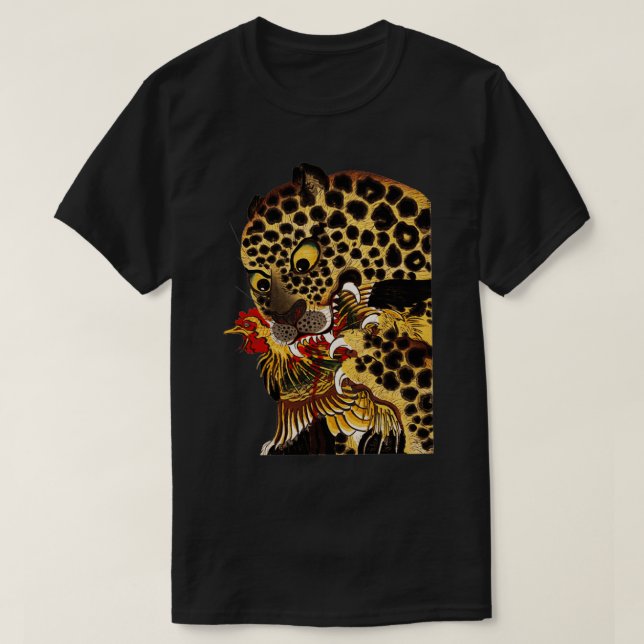 Camiseta Tigre japonés vintage (Diseño del anverso)