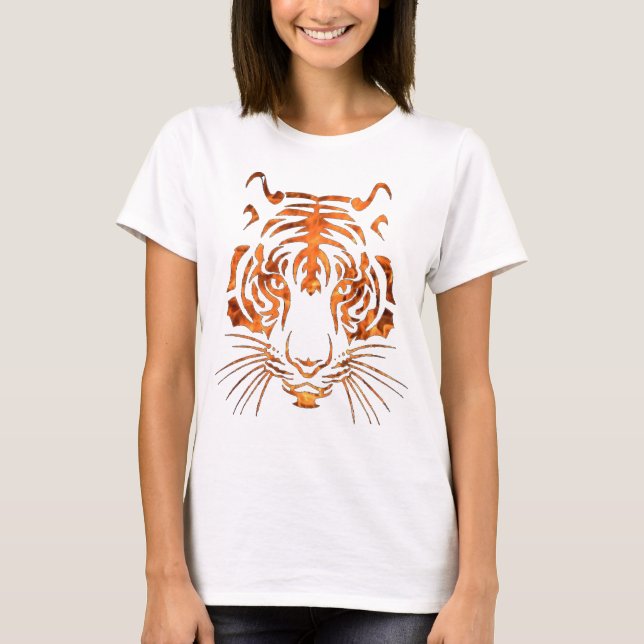 Camiseta Tigre llameante (Anverso)