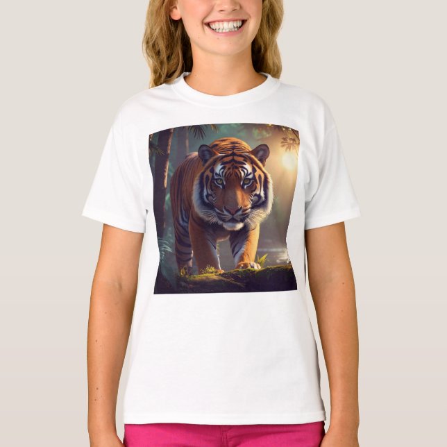 Camiseta Tigre majestuoso (Anverso)