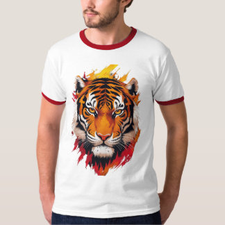 Camiseta Tigre majestuoso - símbolo de poder, coraje y fuer
