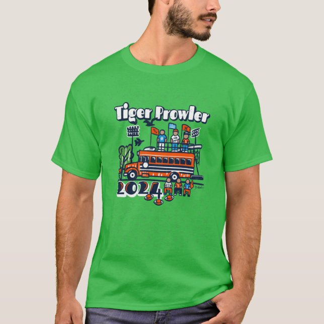 Camiseta Tigre merodeador 2024 (Anverso)