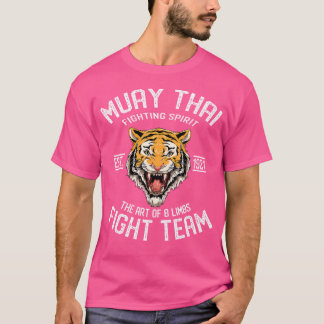 Camiseta Tigre Muay Thai Y Kickboxing