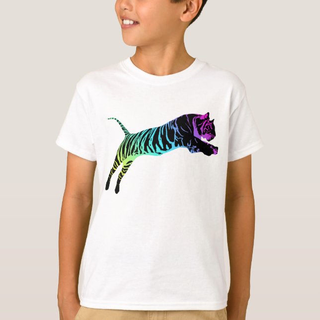 Camiseta Tigre multicolor (Anverso)