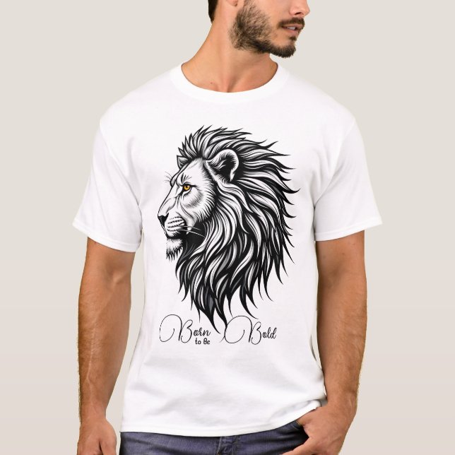 Camiseta Tigre nacido para ser negrita (Anverso)