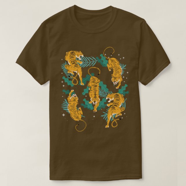 Camiseta Tigre natural (Diseño del anverso)