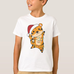 Camiseta Tigre: Navidades de tigres niegan a los animales d