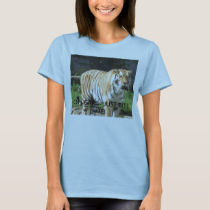 Camiseta tigre, OH GRR -- ¡APENAS MUÉRDAME!