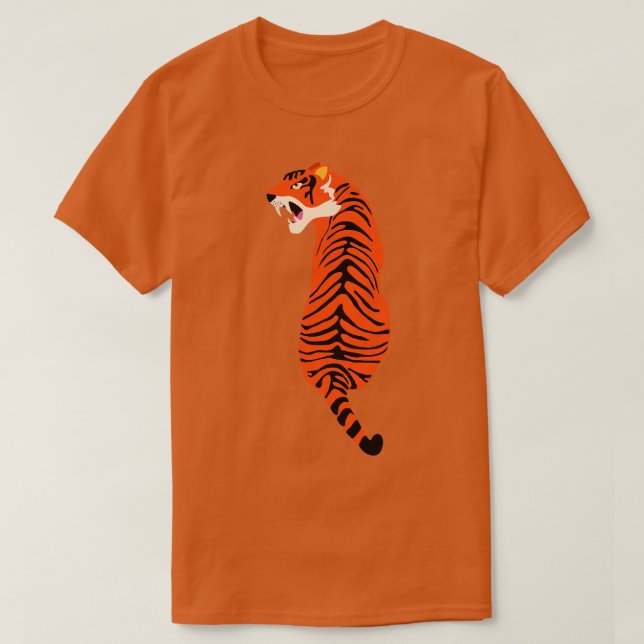 Camiseta Tigre peligroso (Diseño del anverso)