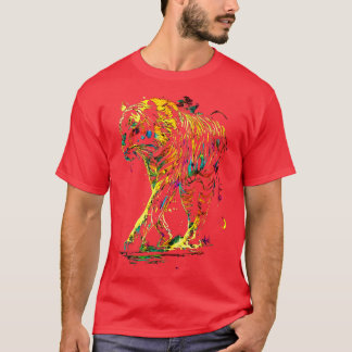 Camiseta Tigre psicodélico