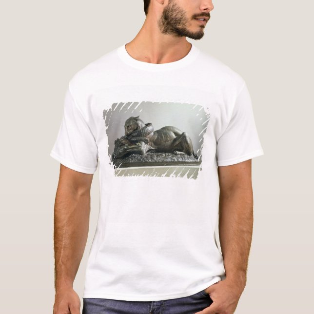 Camiseta Tigre que devora un cocodrilo, 1832 (bronce) (Anverso)