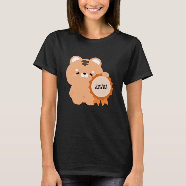 Camiseta Tigre Quemado Certificado (Anverso)