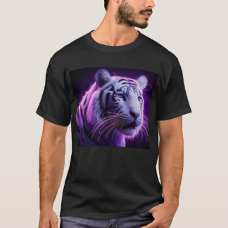 Camiseta Tigre real de reinado púrpura