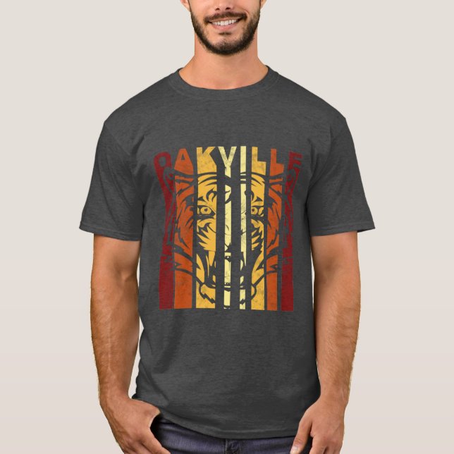 Camiseta Tigre retro de Oakville (Anverso)