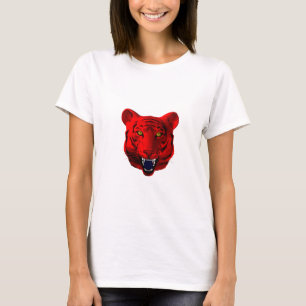 Camiseta Tigre Rojo