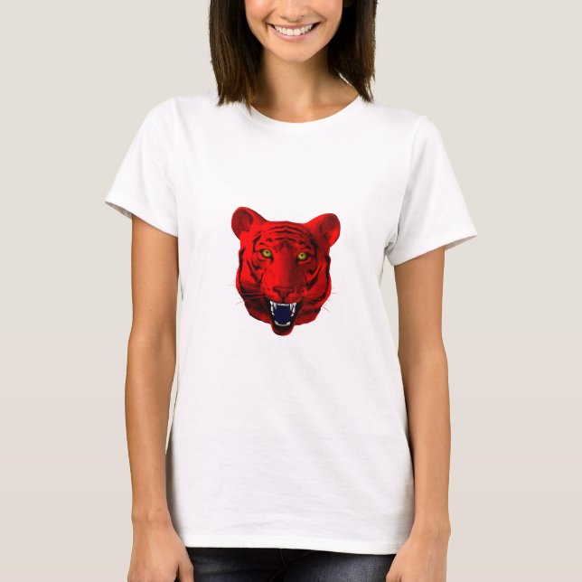 Camiseta Tigre Rojo (Anverso)