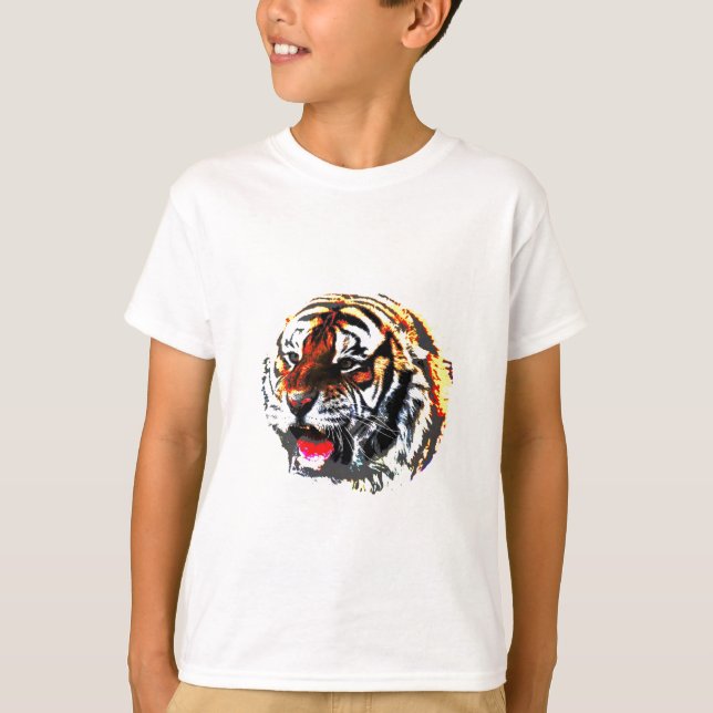 Camiseta Tigre ruidoso (Anverso)