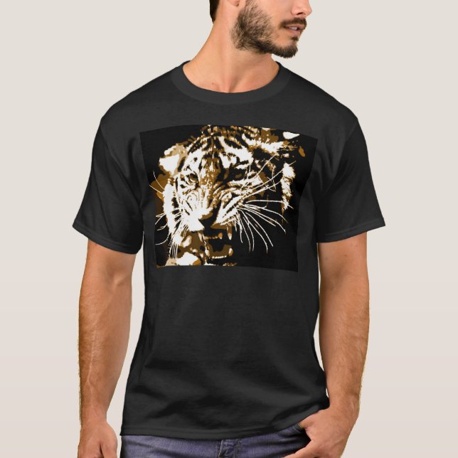 Camiseta Tigre ruidoso (Anverso)