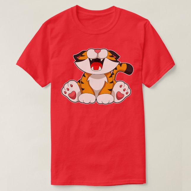 Camiseta Tigre ruidoso (Diseño del anverso)