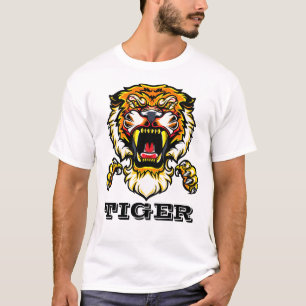 Camiseta Tigre ruidoso y feroz